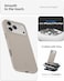 Spigen Silicone Fit MagFit for iPhone 17 Pro Max case cover [MagSafe compatible] - Stone