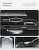 Spigen Enzo Aramid T MagFit designed for iPhone 17 Pro MAX case [Camera Control Button Cover] [MagSafe compatible] Aramid Fiber - Black   Silver