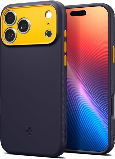 Spigen Nano Pop MagFit designed for iPhone 17 Pro Max case cover [MagSafe compatible] - Blueberry Navy