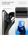 جراب Spigen Liquid Air لهاتف iPhone 18 Pro/ 17 Pro - أسود مطفي