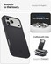 Spigen Silicone Fit MagFit for iPhone 17 PRO case cover [MagSafe compatible] - Black
