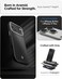 جراب Spigen Enzo Aramid T MagFit لهاتف iPhone 18 Pro/ 17 Pro - أسود فضي