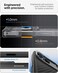 جراب Spigen Enzo Aramid T MagFit لهاتف iPhone 18 Pro/ 17 Pro - أسود فضي