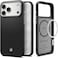 جراب Spigen Enzo Aramid T MagFit لهاتف iPhone 18 Pro/ 17 Pro - أسود فضي