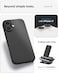 Spigen Liquid Air compatible with iPhone 17 case cover (2025) - Matte Black