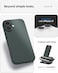 Spigen Liquid Air compatible with iPhone 17 case cover (2025) - Abyss Green