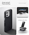 Spigen Nano Pop MagFit designed for iPhone 17 case cover [MagSafe compatible] - Black Sesame