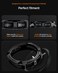 Spigen Rugged Armor for Samsung Galaxy Watch 8 44mm Case Durable TPU Cover (2025) - Matte Black