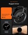 Spigen Rugged Armor for Samsung Galaxy Watch 8 44mm Case Durable TPU Cover (2025) - Matte Black
