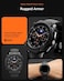Spigen Rugged Armor for Samsung Galaxy Watch 8 Classic 46mm Case Durable TPU Cover (2025) - Matte Black