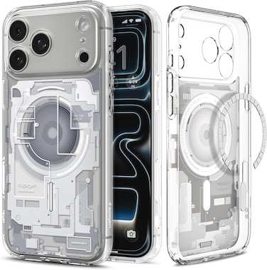 Spigen Ultra Hybrid Zero One MagFit Case for iPhone 18 Pro Max/ 17 Pro Max- Zero One White