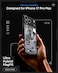 Spigen Ultra Hybrid MagFit designed for iPhone 17 Pro Max case cover [MagSafe compatible] (2025) - Zero One Black