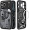 Spigen Ultra Hybrid MagFit designed for iPhone 17 Pro Max case cover [MagSafe compatible] (2025) - Zero One Black