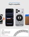 جراب Spigen Ultra Hybrid MagFit لهاتف iPhone 18 Pro Max/ 17 Pro Max - فضي كلاسيكي