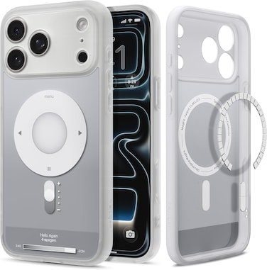 جراب Spigen Ultra Hybrid MagFit لهاتف iPhone 18 Pro Max/ 17 Pro Max - فضي كلاسيكي