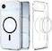 Spigen Ultra Hybrid MagFit designed for iPhone 17 Air case cover [MagSafe compatible] (2025) - Clear Graphite