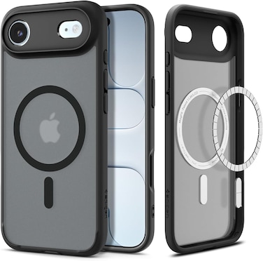 Spigen Ultra Hybrid MagFit designed for iPhone 17 Air case cover [MagSafe compatible] (2025) - Frost Black