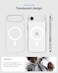 Spigen Ultra Hybrid MagFit designed for iPhone 17 Air case cover [MagSafe compatible] (2025) - Frost White