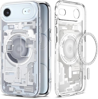 Spigen Ultra Hybrid MagFit designed for iPhone 17 Air case cover [MagSafe compatible] (2025) - Zero One White