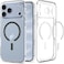 Spigen Ultra Hybrid MagFit Case for iPhone 18 Pro/ 17 Pro- Clear Graphite