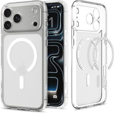 Spigen Ultra Hybrid MagFit designed for iPhone 17 PRO case cover [MagSafe compatible] (2025) - Frost White