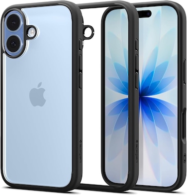 Spigen Ultra Hybrid designed for iPhone 17 case cover (2025) - Matte Black