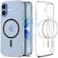 Spigen Ultra Hybrid MagFit compatible with iPhone 17 case cover [MagSafe compatible] (2025) - Clear Graphite