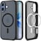 Spigen Ultra Hybrid MagFit designed for iPhone 17 case cover [MagSafe compatible] (2025) - Frost Black