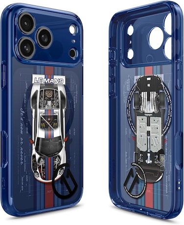 Spigen Ultra Hybrid MagFit for iPhone 17 PRO case cover MagSafe compatible [3D Spatial Effect with Hexa-Layer Print] - C11 Le Mans