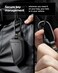 Spigen BMW Key Fob Cover Rugged Armor Case with Carabiner Designed for BMW 2 3 5 6 7 8 X1 X2 X3 X4 X5 X6 X7 Z4 G Series Smart Keyfob - Black