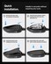 Spigen BMW Key Fob Cover Rugged Armor Case with Carabiner Designed for BMW 2 3 5 6 7 8 X1 X2 X3 X4 X5 X6 X7 Z4 G Series Smart Keyfob - Black
