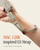 Spigen Wrist Lanyard Strap [Classic LS] Retro Macintosh design for Phone Case iPhone 17 Galaxy S26 Pixel 10 AirPods Pro 3 Cameras, Secure Locking, Universal Hand Strap DA30S-LS - Stone