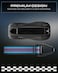Spigen for Porsche Key Fob Cover [Titanium Hinge-Free Carabiner &amp; Vintage Racing Aesthetic] Cayenne Panamera Taycan 911 Protective Hard Shell Keyfob Anti-Scratch Accessories Smart Key Ring Keychain