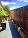 Egardenkart&reg; Premium Half Split Bamboo Panel Fence - Dark and Sustainable Outdoor Privacy Screen (H120xL100, Dark)