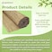 Egardenkart Bamboo Fence for Garden - 100cm x 600cm, Balcony Fence   Bamboo Privacy fence for Balcony Privacy   Reed bamboo Screen (1m x 6m)
