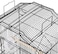 Egardenkart 41-Inch Open Top Medium Bird Cage for Parakeets, Finches, Canaries, Lovebirds, Small Quaker Parrots, Cockatiels, Budgies, and Green Cheek Conures &ndash; Perfect for Travel and Flight. (Black)