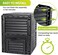 Egardenkart Compost Bin 300 Litre Garden Composter Bin Composting Waste Box Recycling Eco Storage