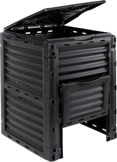 Egardenkart Compost Bin 300 Litre Garden Composter Bin Composting Waste Box Recycling Eco Storage