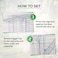 Egardenkart® Large Cat Trap Cage - Cat Trap for Stray Cats and Small Animals   Easy Set Two-Door Animal Trapper for Raccoons, Stray Cats, Bandicoot Rats and Groundhogs (Large)