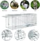 Egardenkart® Large Cat Trap Cage - Cat Trap for Stray Cats and Small Animals   Easy Set Two-Door Animal Trapper for Raccoons, Stray Cats, Bandicoot Rats and Groundhogs (Large)