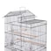Egardenkart 39-Inch Roof-Top Large Flight Bird Cage for Small Quaker Parrots, Cockatiels, Sun Parakeets, Green Cheek Conures, Budgies, Finches, Lovebirds, and Canaries. Perfect for Pet Birds! (Black)