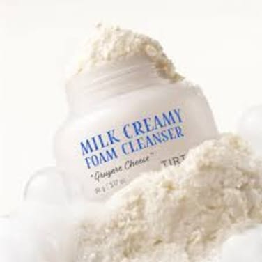 TIRTIR MILK CREAMY FOAM CLEANSER 90G
