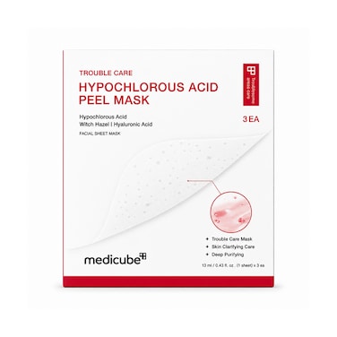 Medicube Trouble Care Hypochlorous Acid Peel Mask 3 Sheets