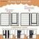 Egardenkart Heavy Duty Extra Wide Dog Playpen, Outdoor Pet Fence for Medium/Small Animals Foldable Puppy