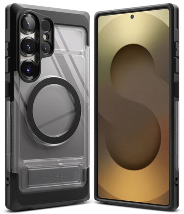 Samsung Galaxy S25 Ultra Case Cover   Ux Magnetic Series   Smoke Black