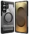 Samsung Galaxy S25 Ultra Case Cover   Ux Magnetic Series   Smoke Black