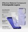 iPhone 16 Case Cover Bitmap Silicone Magnetic Series Ultramarine