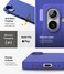 iPhone 16 Case Cover Bitmap Silicone Magnetic Series Ultramarine