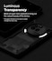 Nothing Phone (3a) Pro Case Cover   Fusion X Series   Black