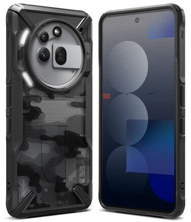 Nothing Phone (3a) Pro Case Cover   Fusion X Design Series   Camo Black